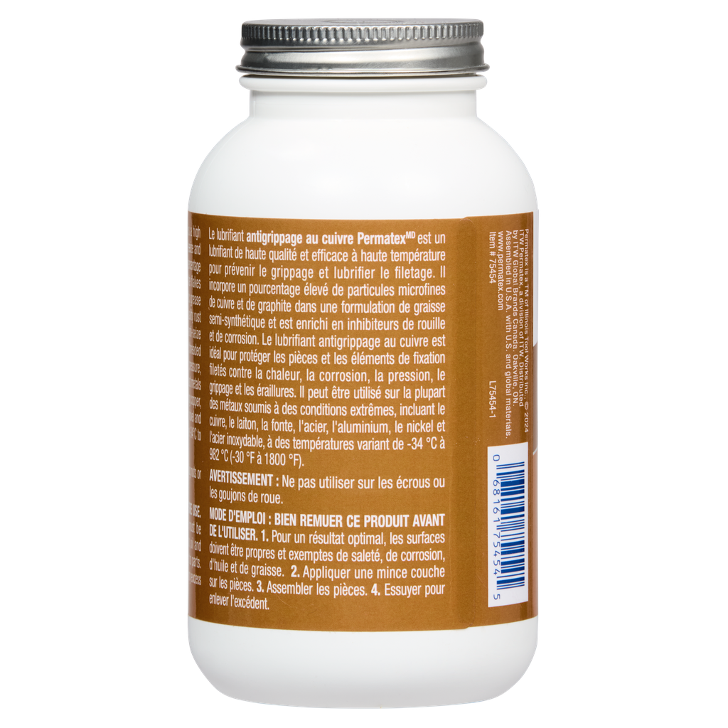 Permatex Copper Anti-Seize, 454g