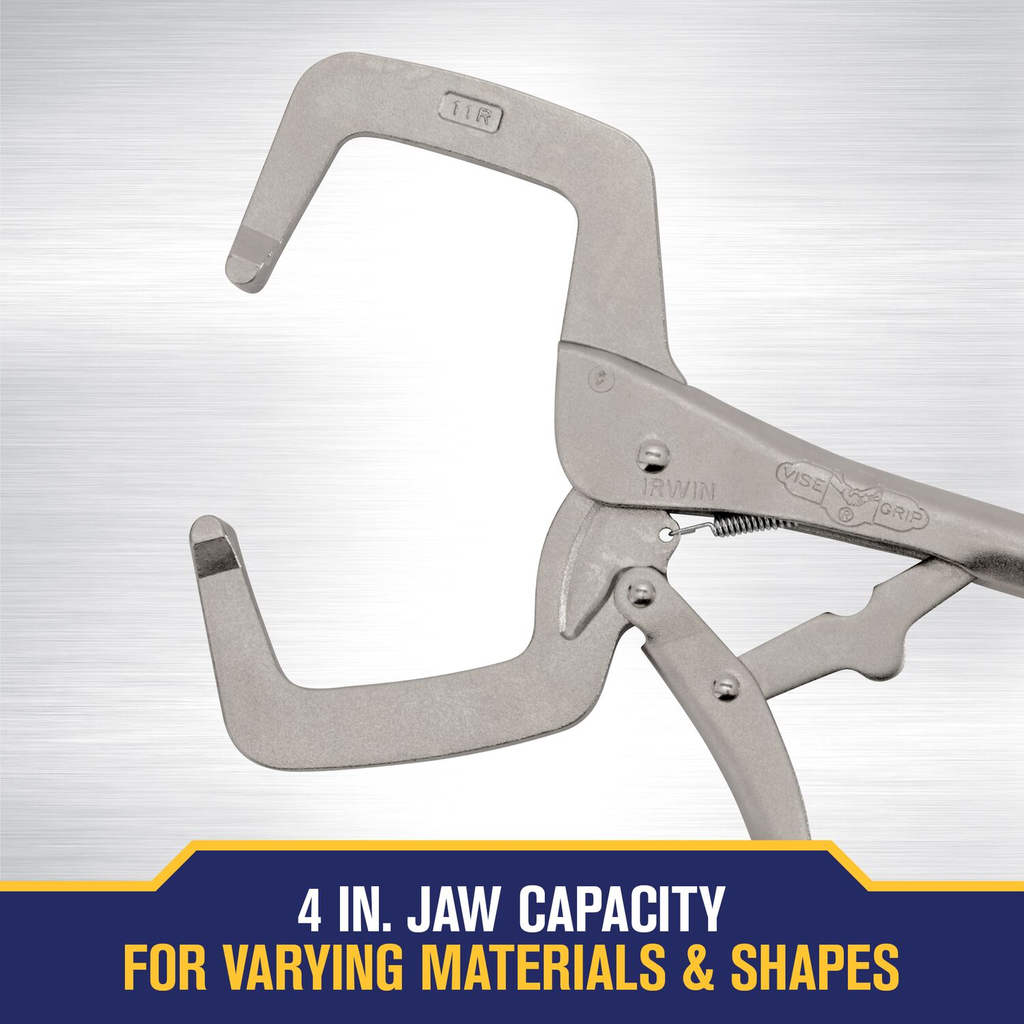 IRWIN The Original Locking C-Clamps with Regular Tips