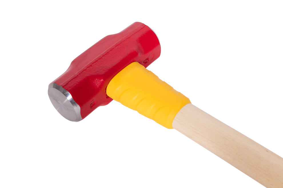Sledge hammer, 8 lbs with overstrike protection, safety grip