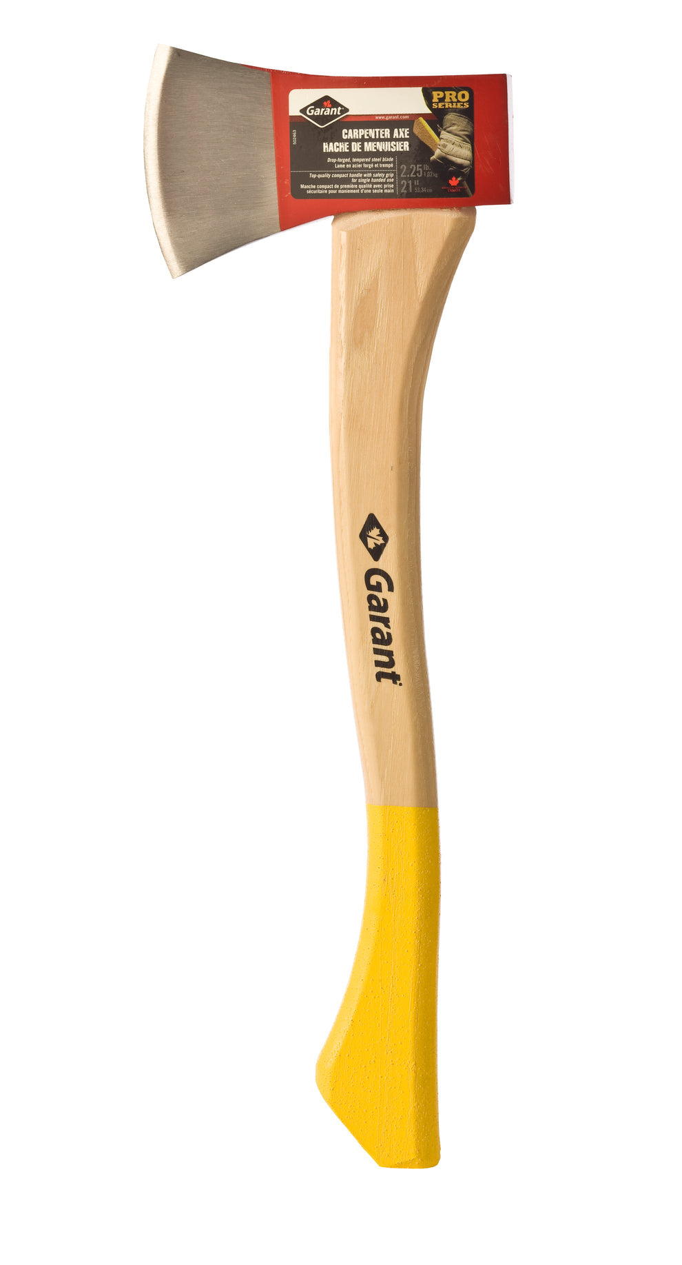 Axe, carpenter, 2.25 lbs, 21" safety grip hdle