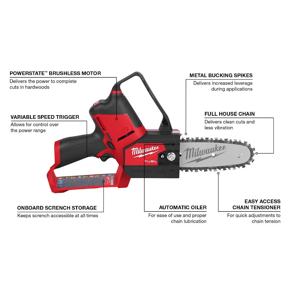 M12™ FUEL HATCHET Pruning Saw Kit