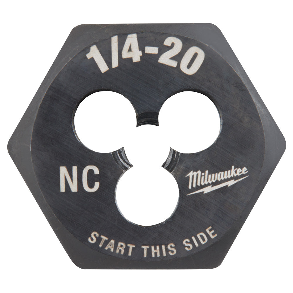 1/4"-20 nc 1-inch Hex Threading Die