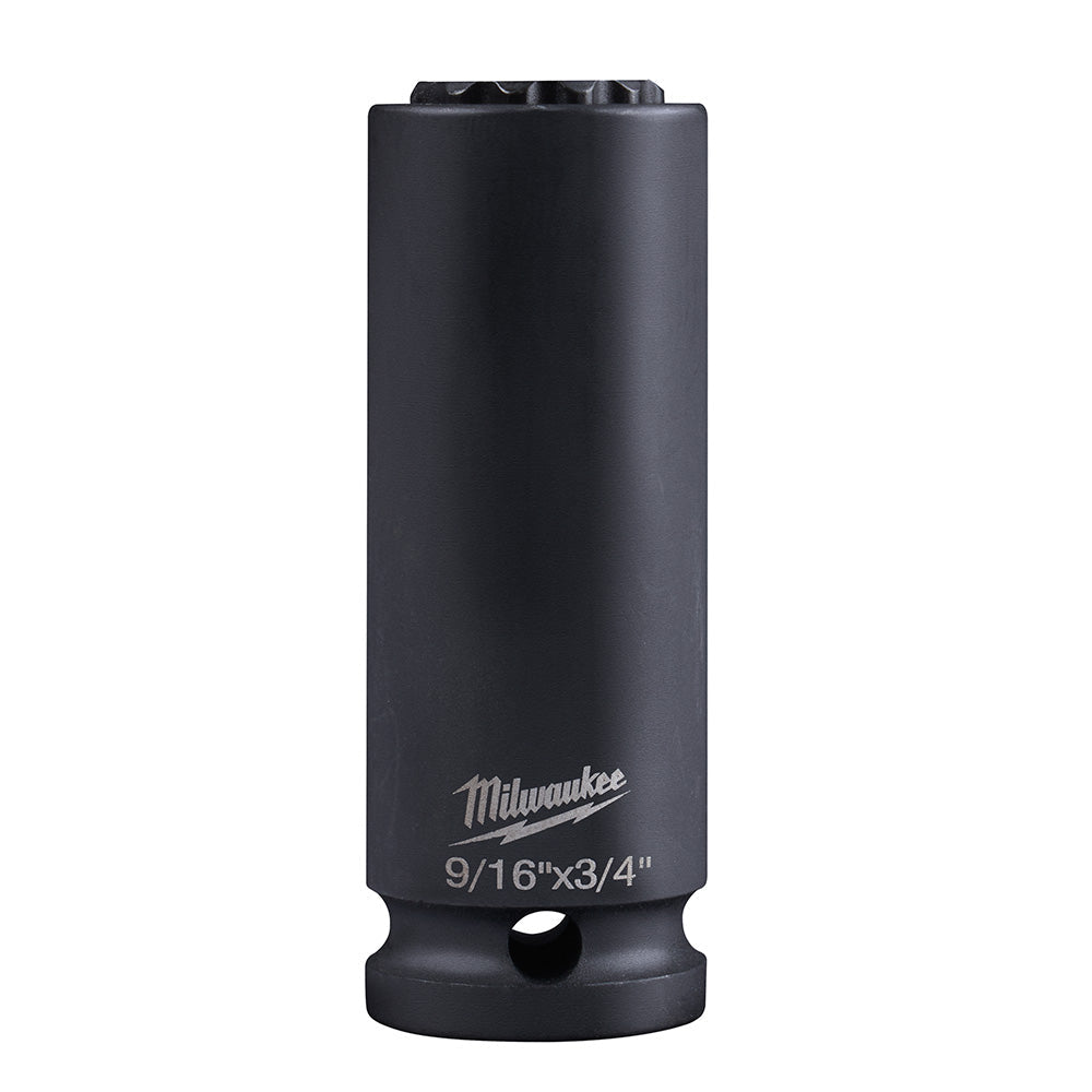 Shockwave™ Lineman ft. S 12pt 9/16 In x 3/4 In 2-in-1 Socket