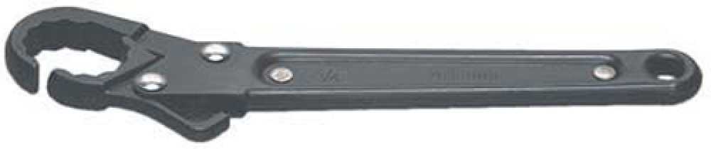7/8 Inch 12-Point SAE Ratcheting Flare Nut Wrench