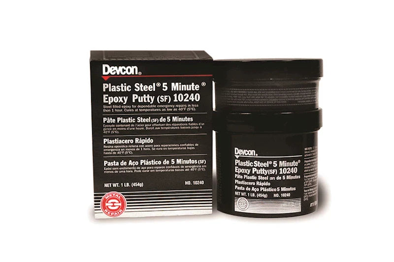 Devcon Plastic Steel 5 Minute Putty SF, 1 lb