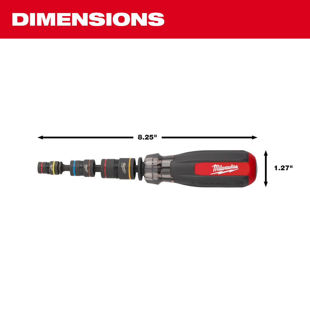 Multi-Nut Driver W/ SHOCKWAVE Impact Duty™ Magnetic Nut Drivers