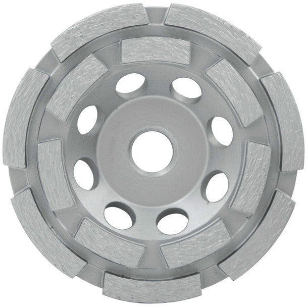 4" Diamond Cup Wheel Double Row