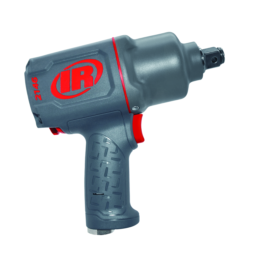 3/4" Air Impact Wrench Quiet 2,000 Ft-Lbs Nut-Busting Torque Maintenance Duty Pistol Grip