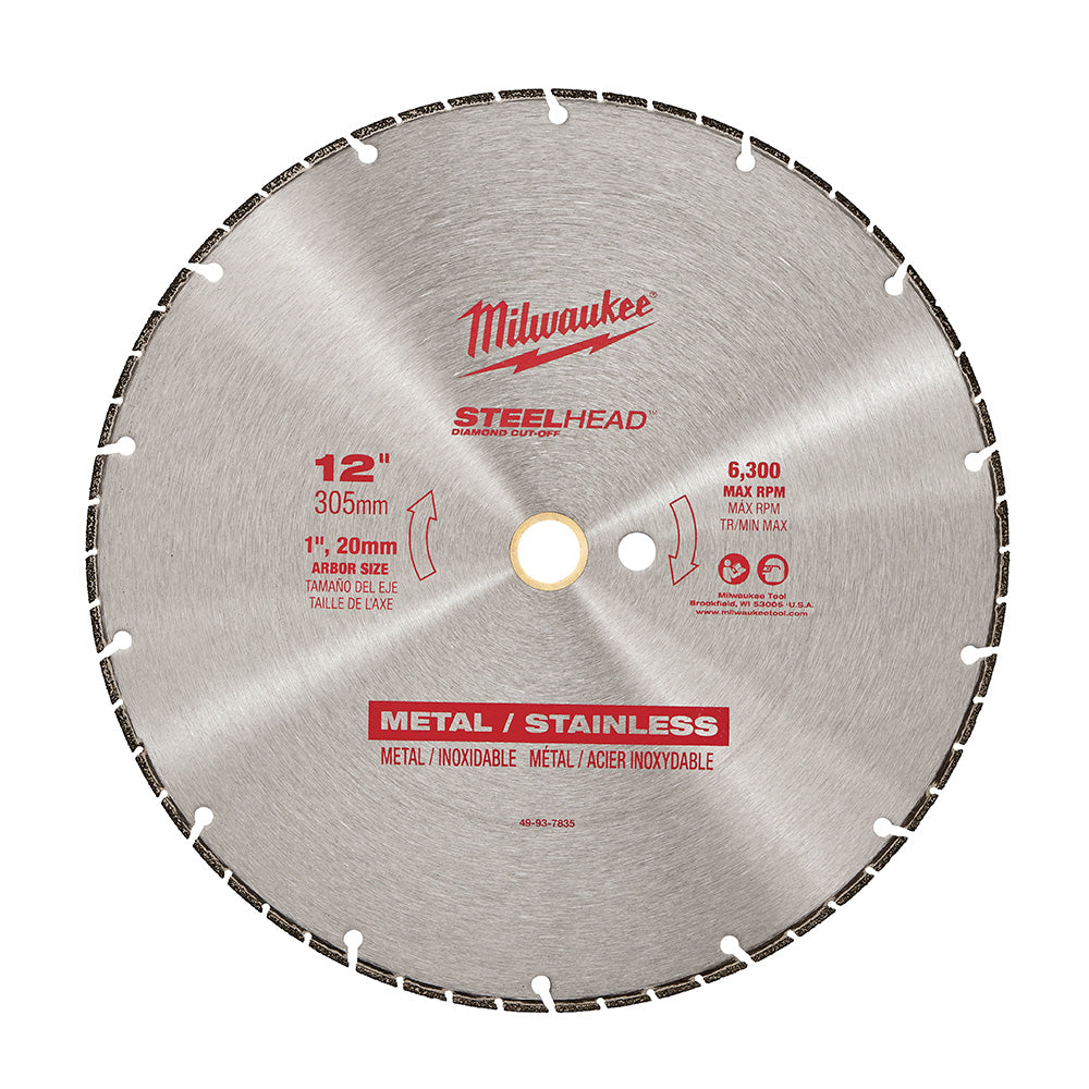 Steelhead™ Diamond Cut-off Blade 12"