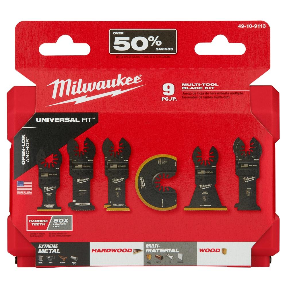 9PC MULTI-TOOL BLADE KIT