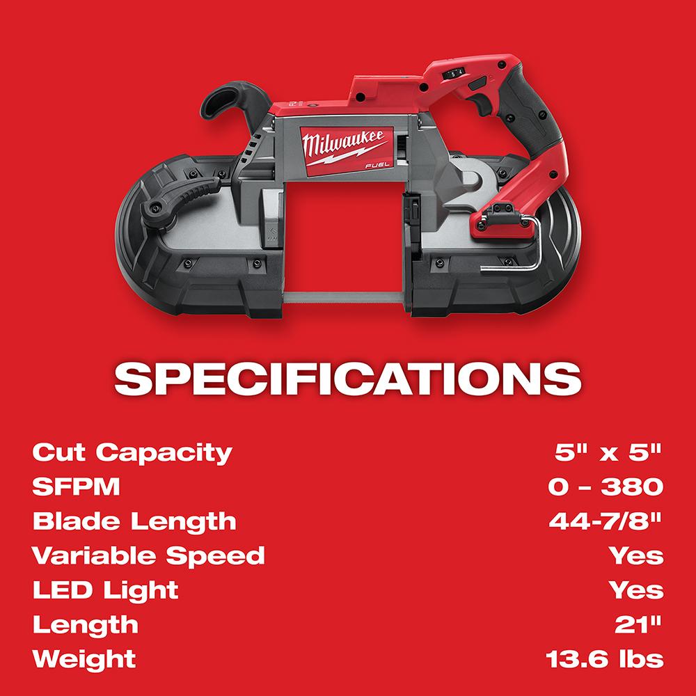 M18™ FUEL Deep Cut Band Saw
