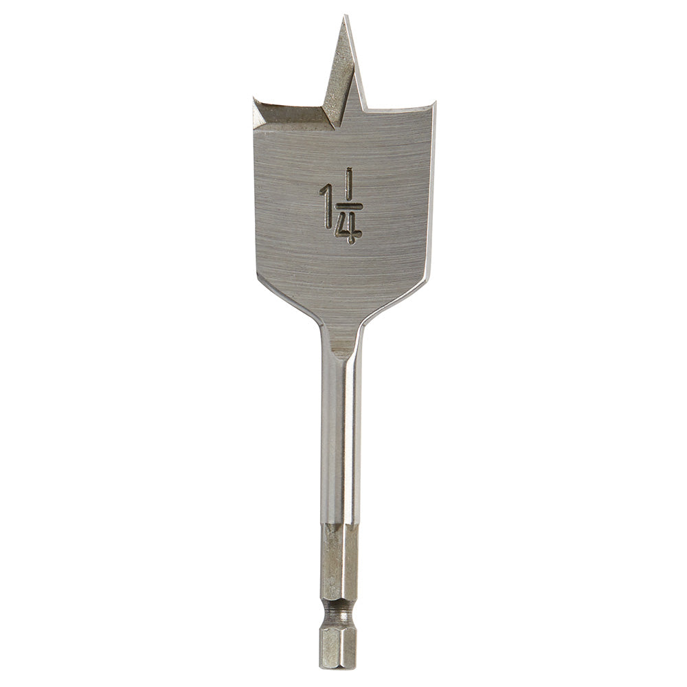 1-1/4 In x 4.5 In Flat Boring Bit