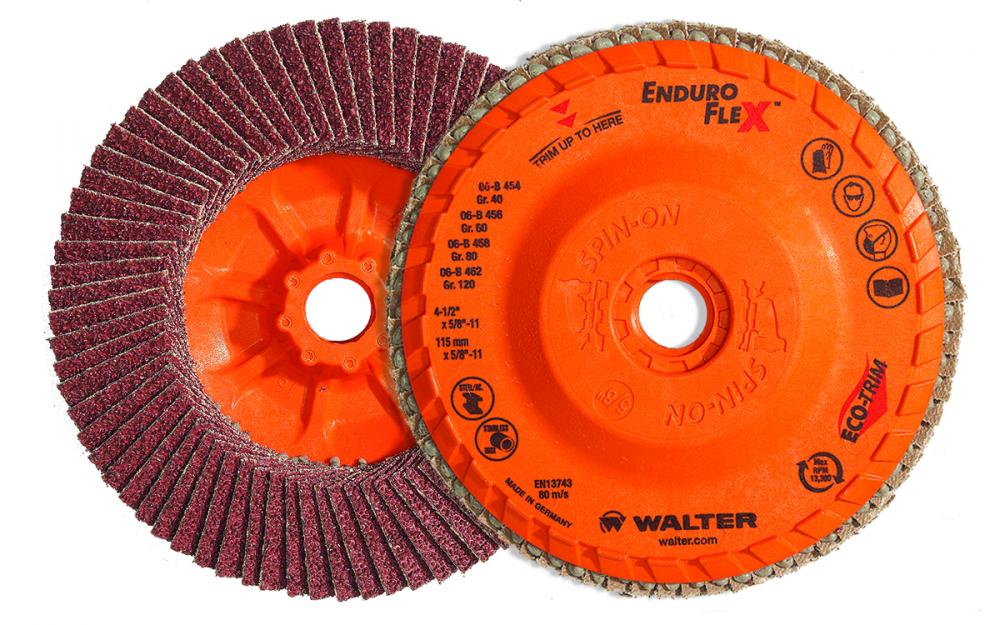 Enduro-flex, Grit 40, 5 In. X 5/8-11 In.