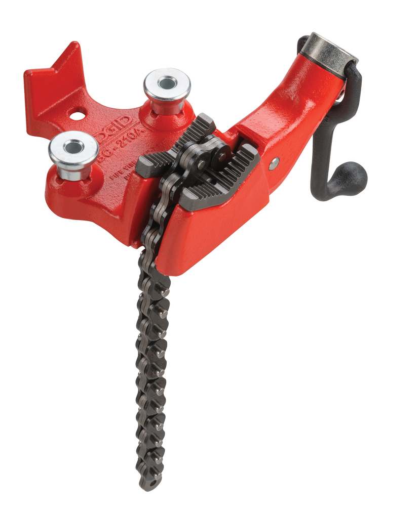 RIDGID 40215 (BC810A) 1/2"–8" Top-Screw Bench Chain Vise