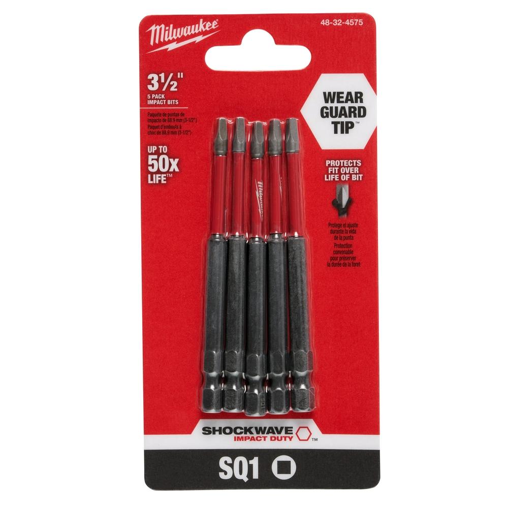 SQ1 SHOCKWAVE™ Impact driver bits