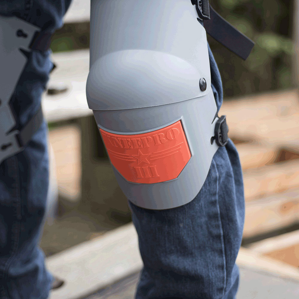 KneePro Ultra Flex III® Knee Pads - Gray