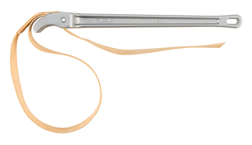 5 18” Aluminum Strap Wrench With 17” × 1-3/4” Strap