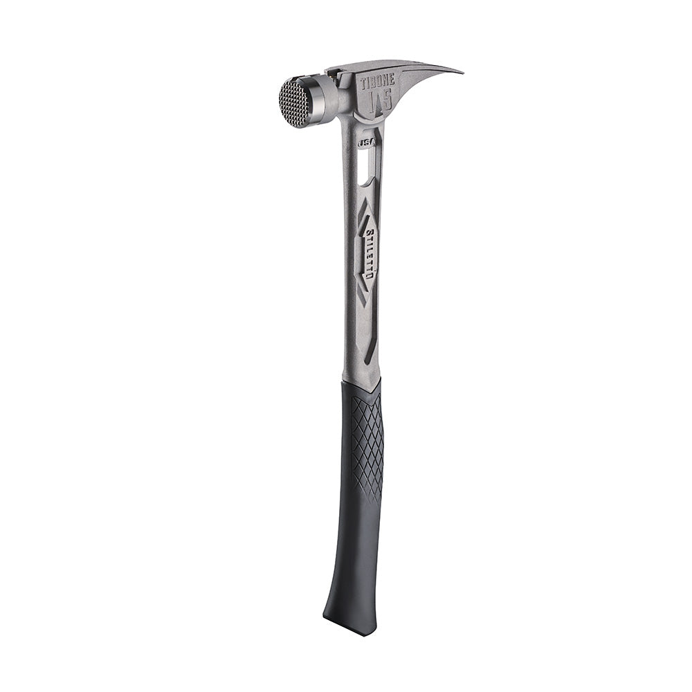 Stiletto® Tibone™ 15oz Milled/curved Titanium Framing Hammer