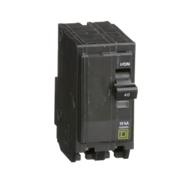 Mini Circuit Breaker Qo 40A 2 Pole 120/240Vac 10kA Plug In