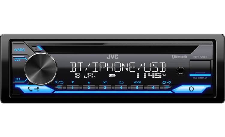 KD-T720BT AM/FM/CD Mono-DIN Receiver With Bluetooth