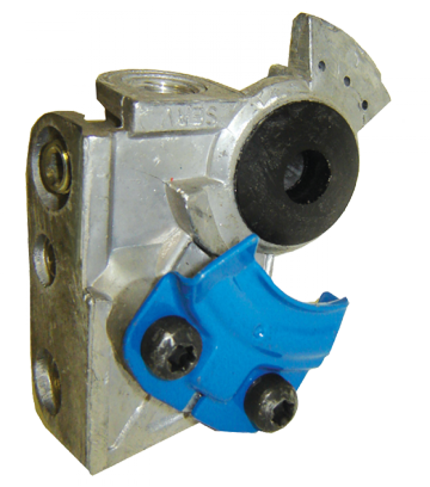 Brides de montage de service, bleues, en aluminium, 3/8 FPT