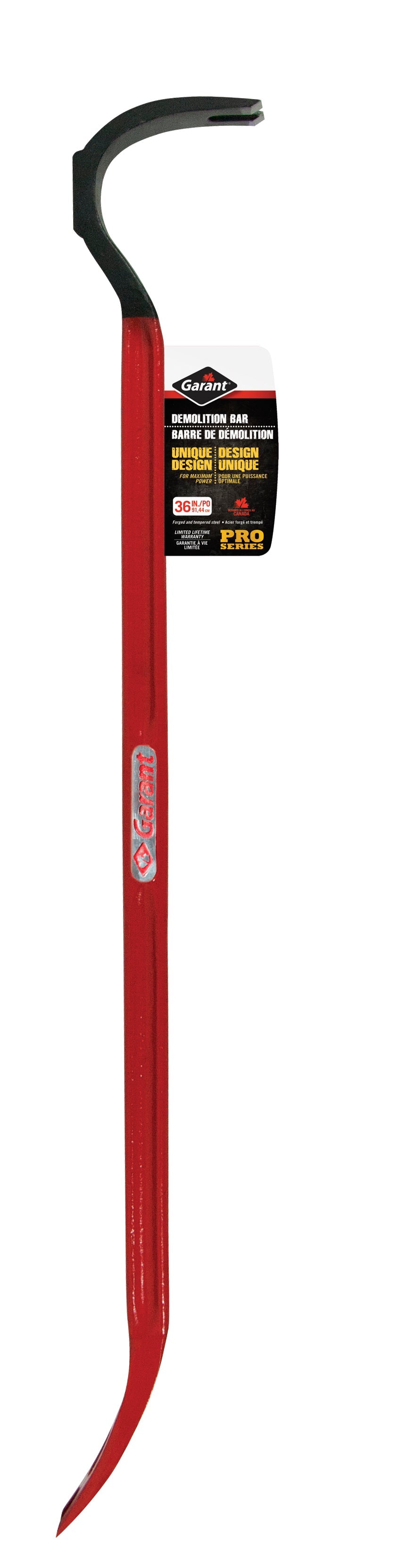 Bar, demolition, 36"