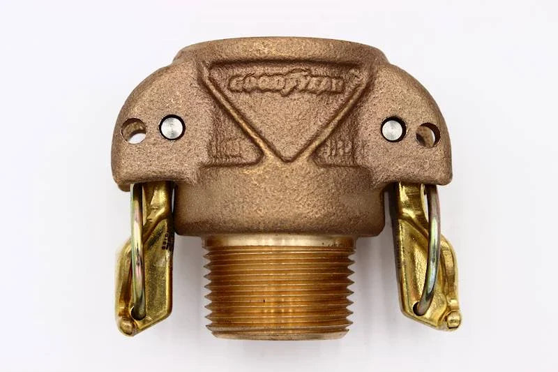 Goodyear, MNPT X Female Cam, Insta-Lock Part B, Brass, 1"