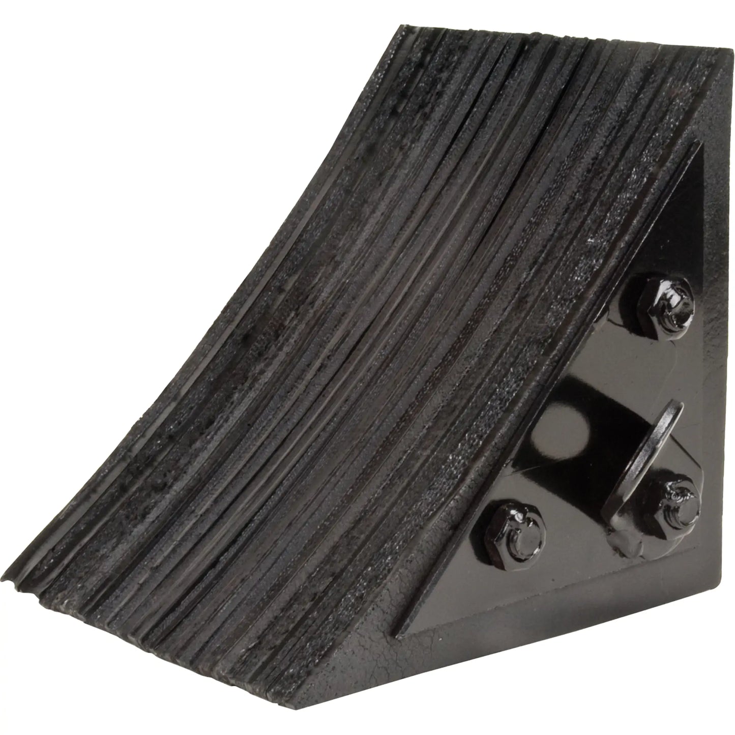 Cale de roue, 8" x 8" x 8", noir