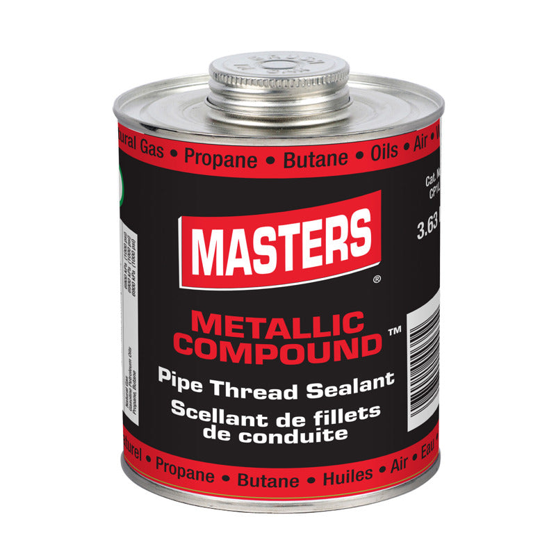 Masters® Metallic Compound, Thread Sealant, Gray, 50°C