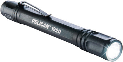 Lampe de poche à main LED Pelican 019200-0001-110, 224 lm haute / 22 lm basse, noire
