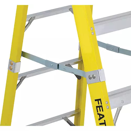 Industrial Heavy-Duty Stepladders (6400 Series), 8', Fibreglass, 300 lbs. Capacity, Type 1A