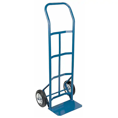 All-Welded Hand Truck, Continuous Handle, Steel, 46" Height, 600 lbs. Capacity