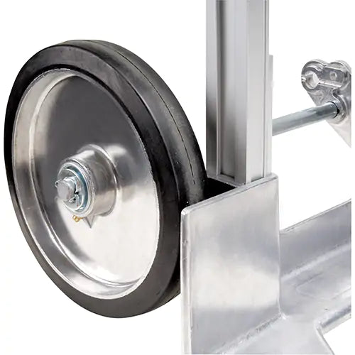 Aluminum Hand Truck Replacement Mold On Rubber Wheel