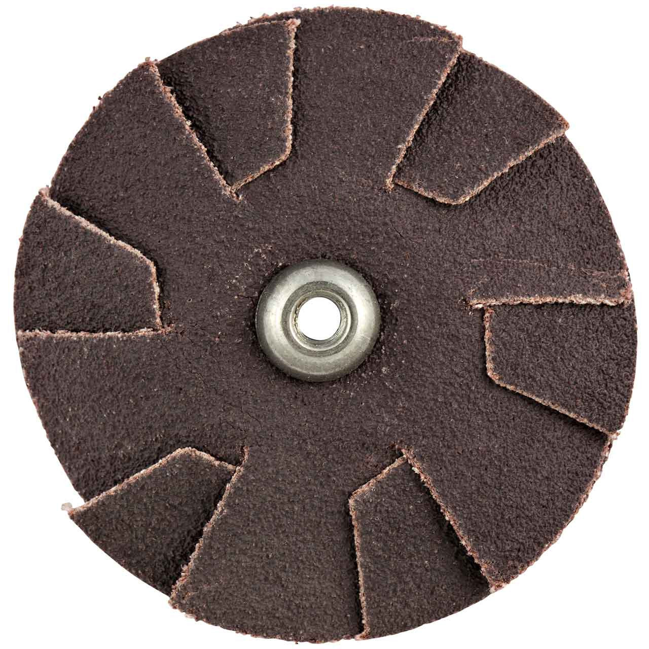 Merit AO Coarse Grit Overlap Slotted Discs 80 Grit 2 In.