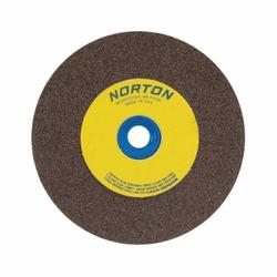 Meule droite pour établi et socle, 12 po de diamètre x 2 po d'épaisseur, trou central de 1-1/2 po, grain 36/46, abrasif à l'oxyde d'aluminium