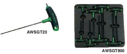 Jeu de clés Torx à clipser, 1 pièce, forme L, T, bras long et court