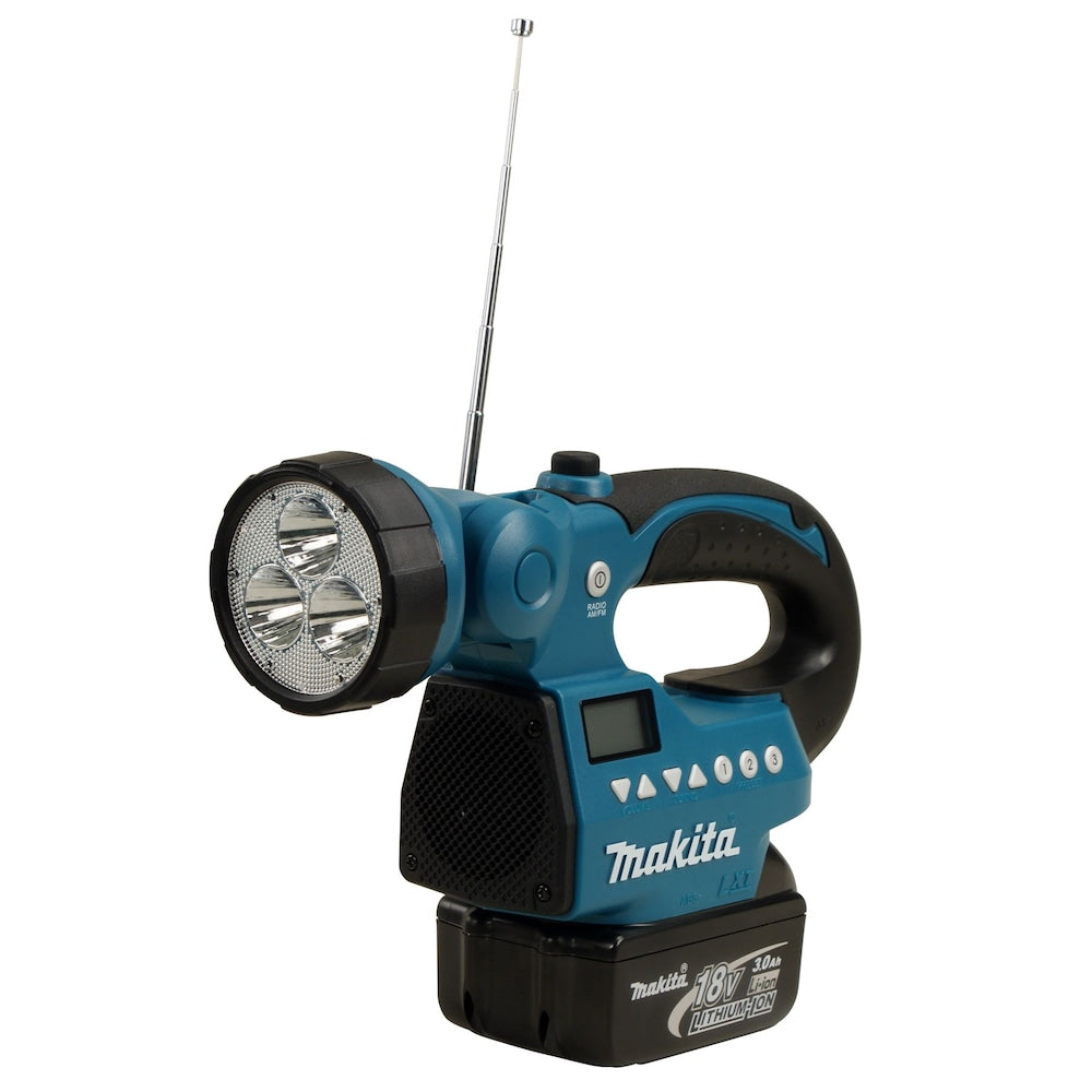 Lampe torche/radio LED 18 V Li-Ion
