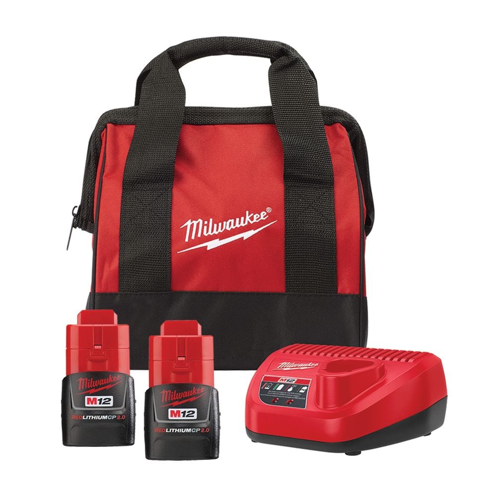 M12™ cp 2.0ah Starter Kit White/bag