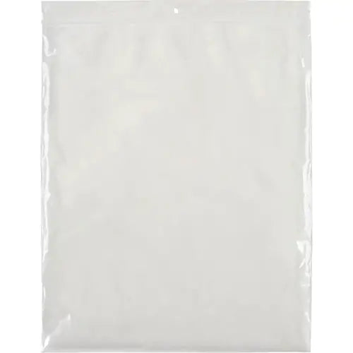 Poly Bags, Reclosable, 12" x 10", 2 mils, 100/pk