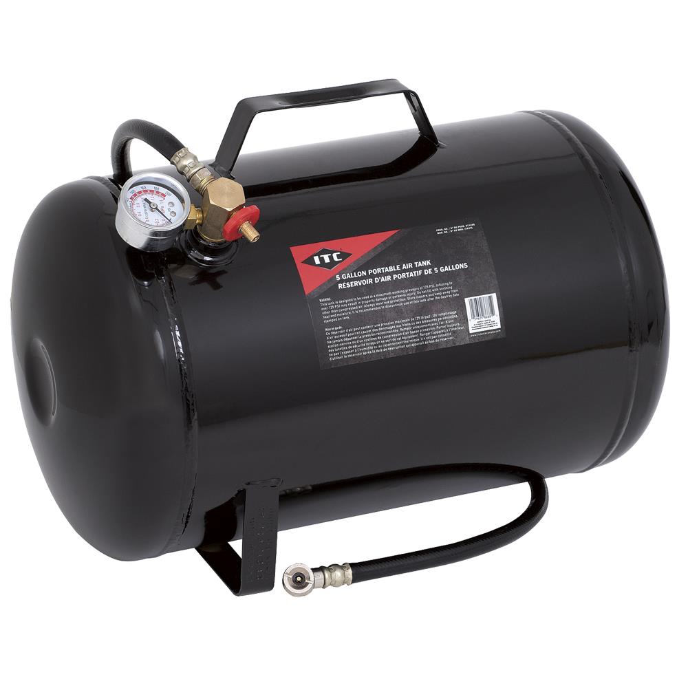 ITC, réservoir d'air portable de 5 gallons