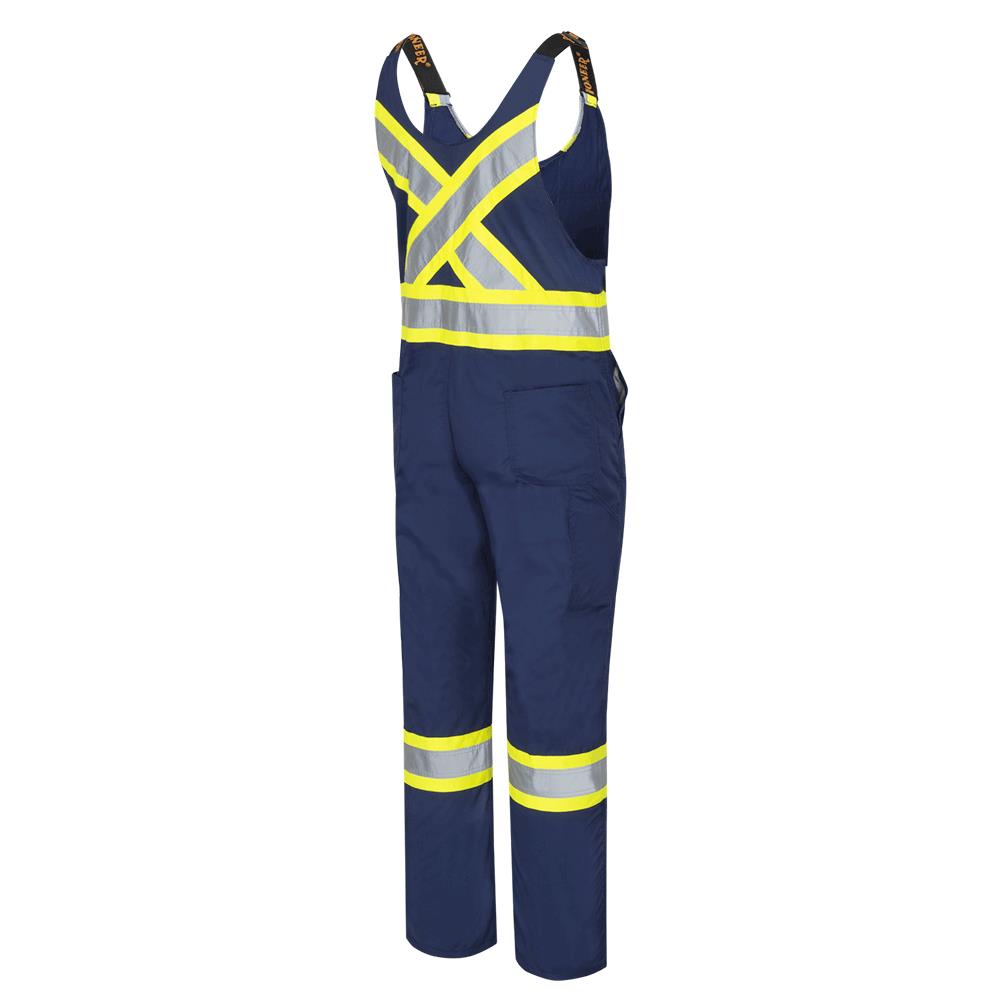 Poly/Cotton Safety Overalls, Marine, SZ: 56 Tall