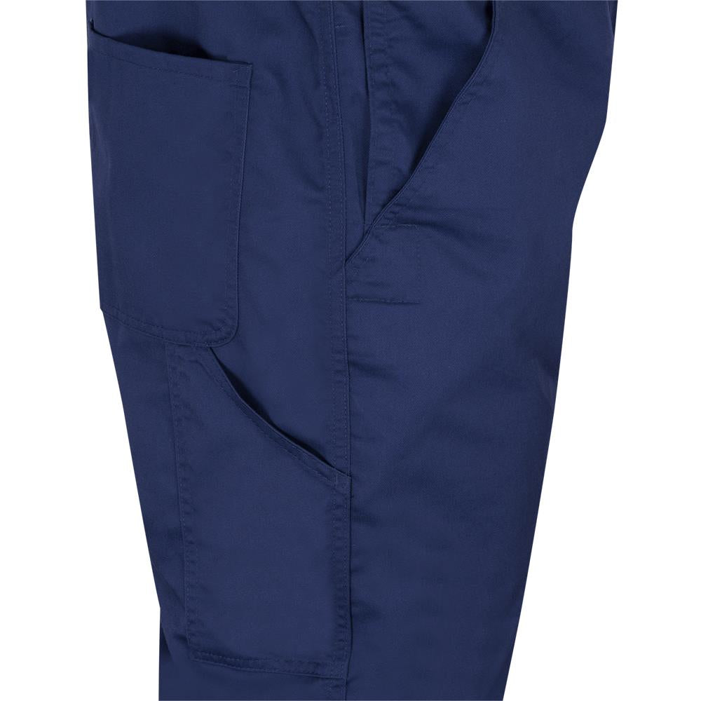 Poly/Cotton Safety Overalls, Marine, SZ: 56 Tall