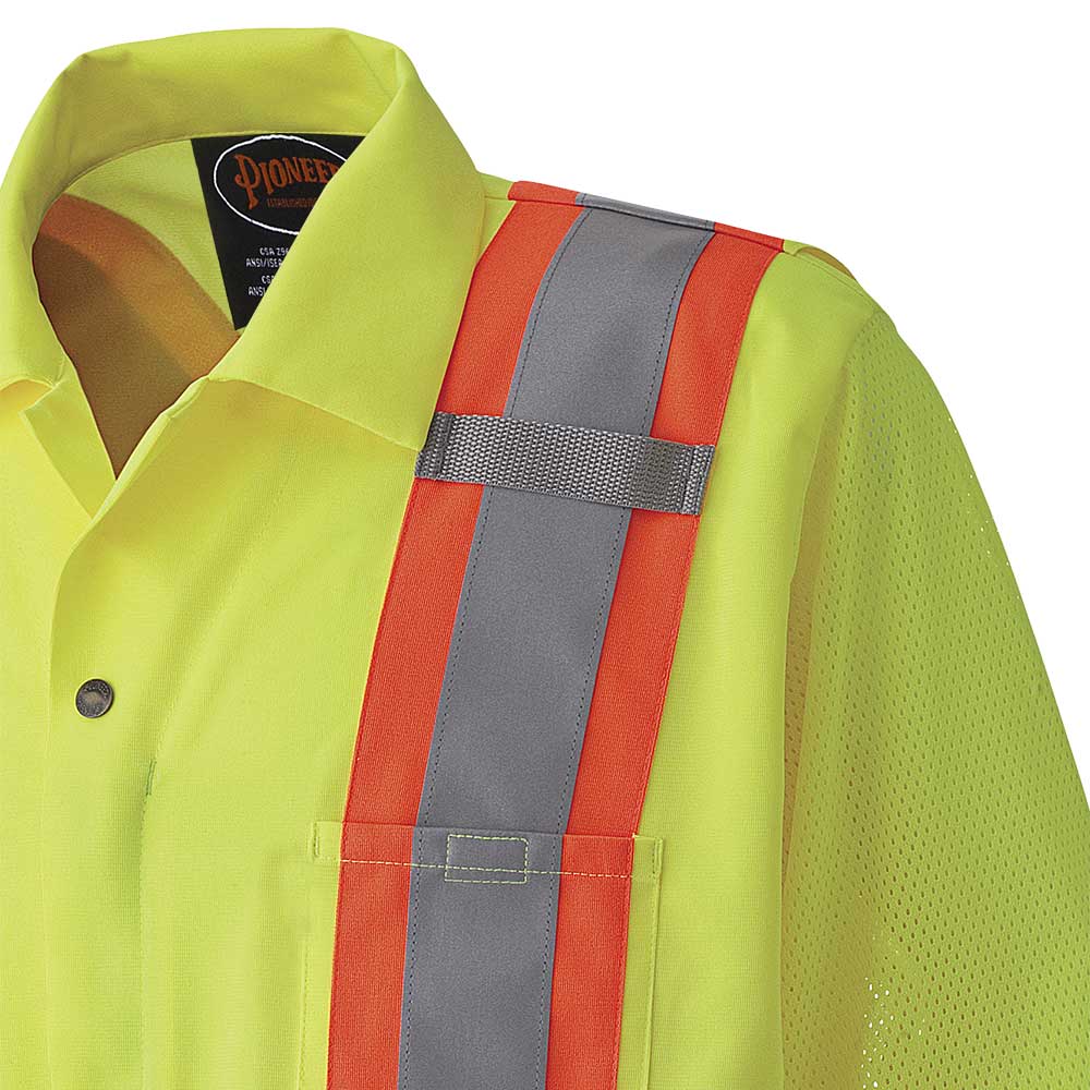 Traffic Safety Jackets, Poly Knit, Yellow, SZ: 2XL
