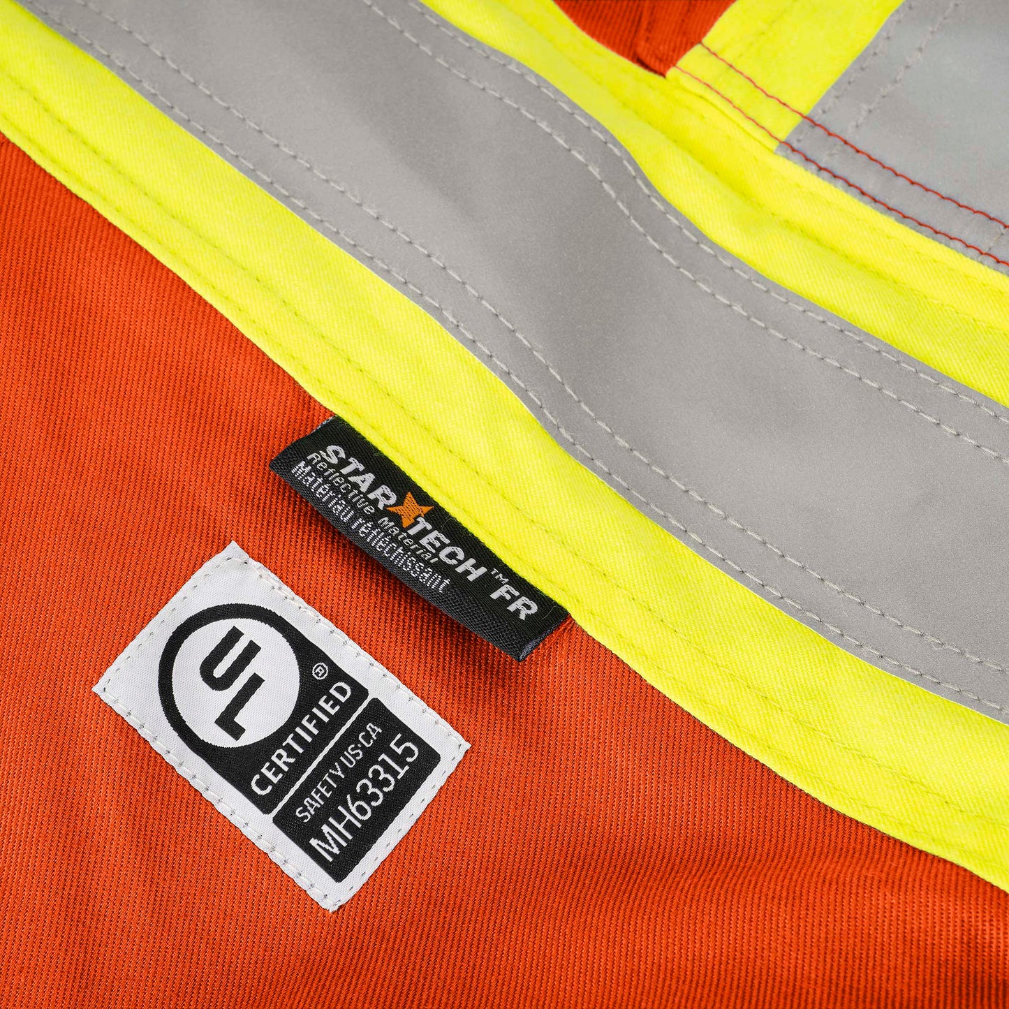 FR-Tech® 88/12, Arc Rated, 7 oz Safety Overall, Orange, SZ: XL