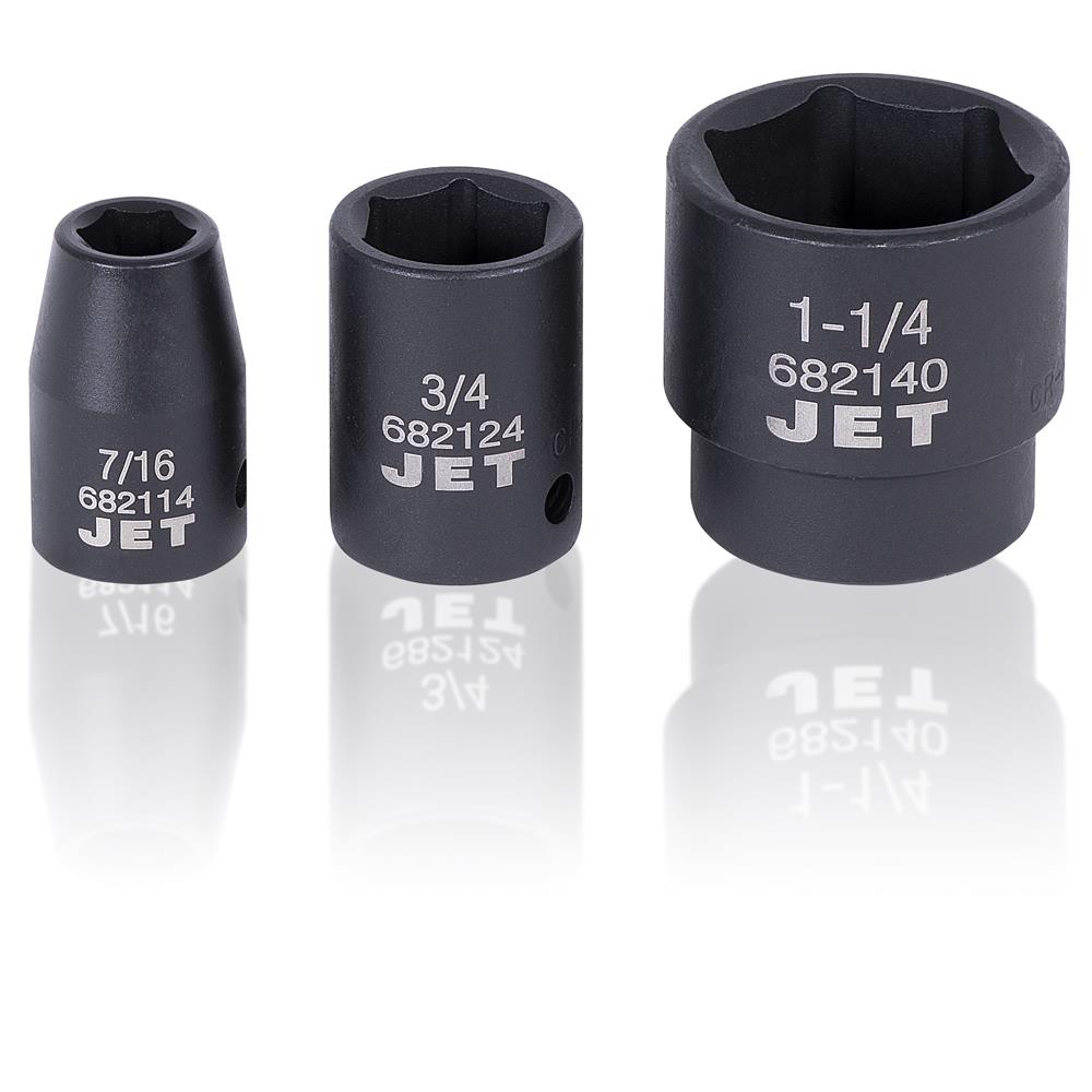 JET 13 PC 1/2" DR SAE Impact Socket Set - 6 Point