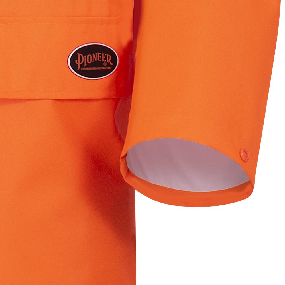 Long Coat "The Rock" 300D Oxford Polyester, Orange, SZ: 3XL