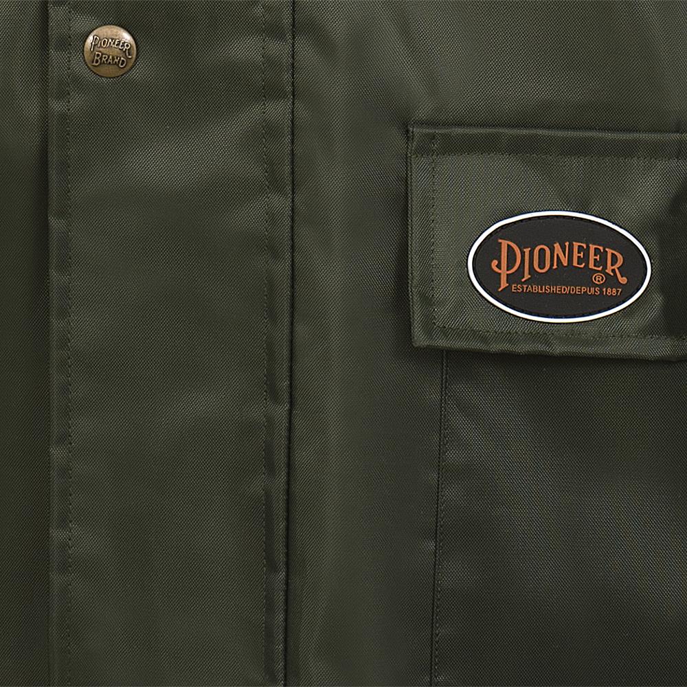 Veste imperméable en ripstop pour jardinière d'arbres, vert, SZ : L