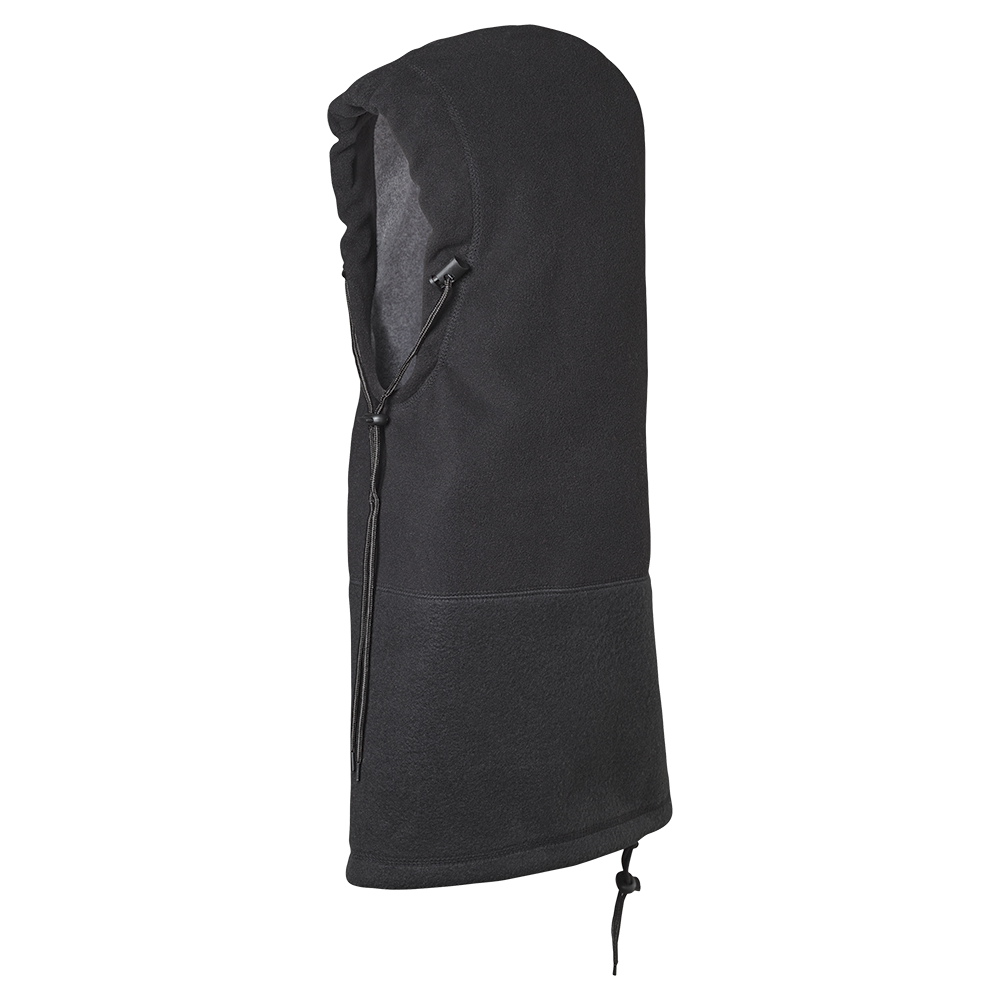 6-in-1 Hood Fleece, Black, SZ: O/S