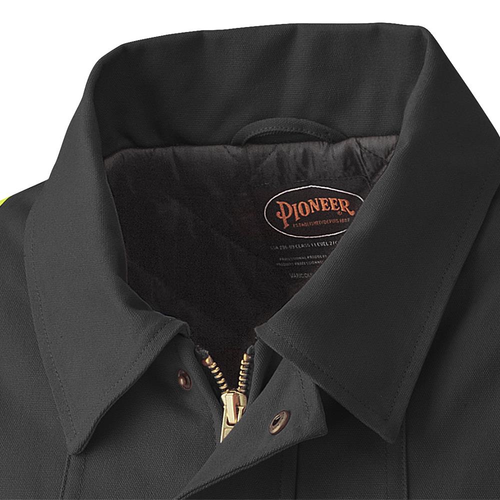 Parkas de sécurité, en coton matelassé, noir, SZ : 2XL