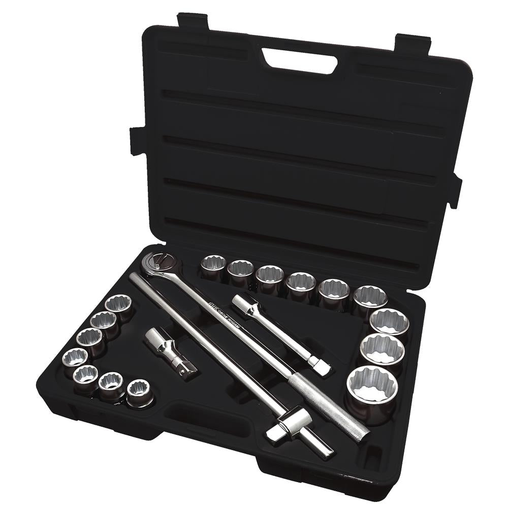 ITC, 21 PC 3/4" Drive SAE Socket Set